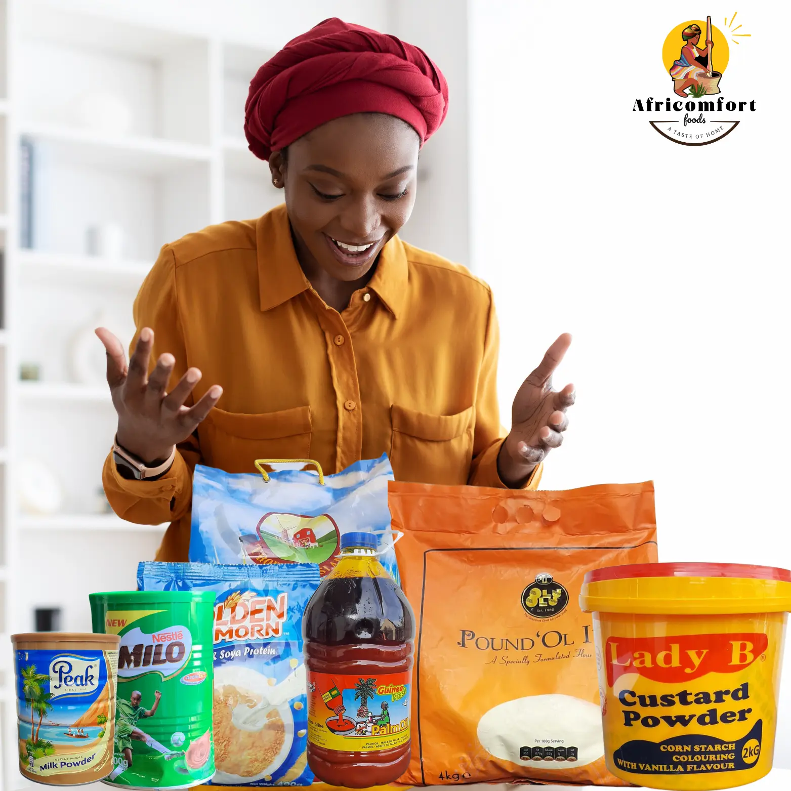 femme noire poudo yam milo peak milk lady b custard