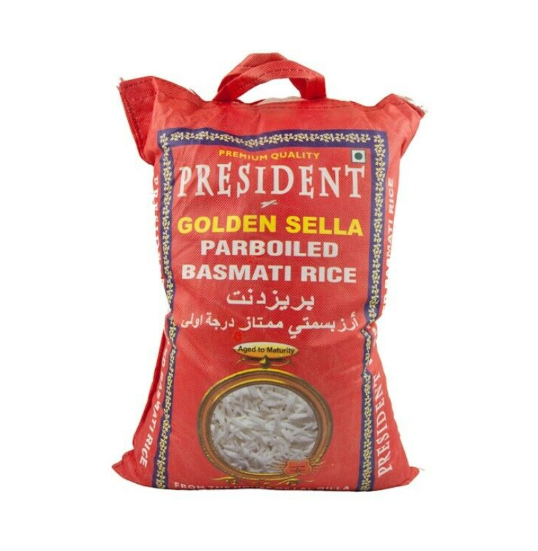 President Golden Sella Parboiled BASMATI Rice 20KG