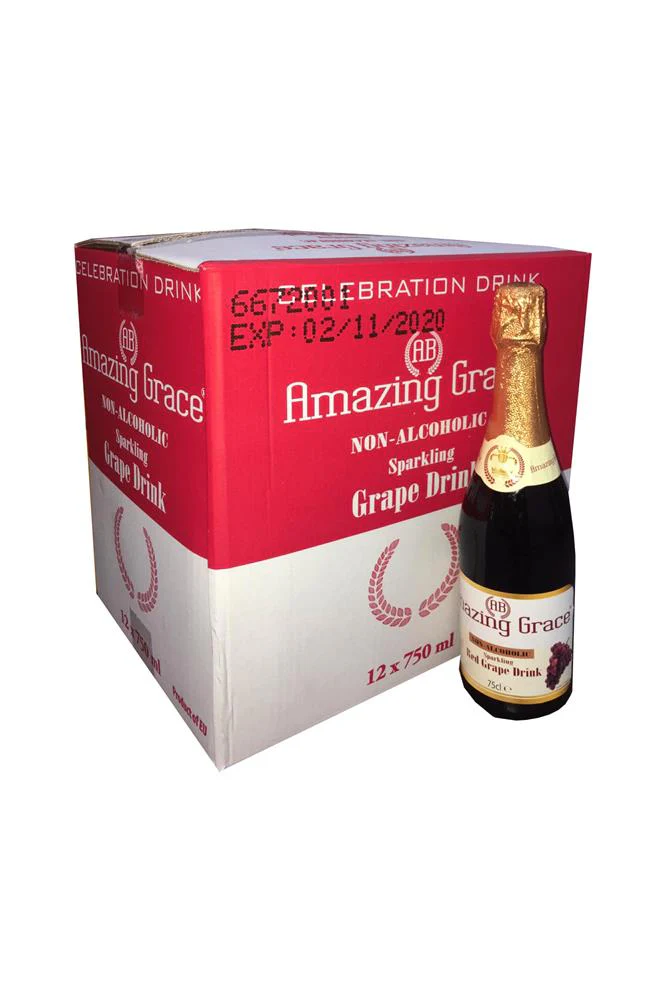 AMAZING GRACE RED GRAPE DRINK 750ML (X12)