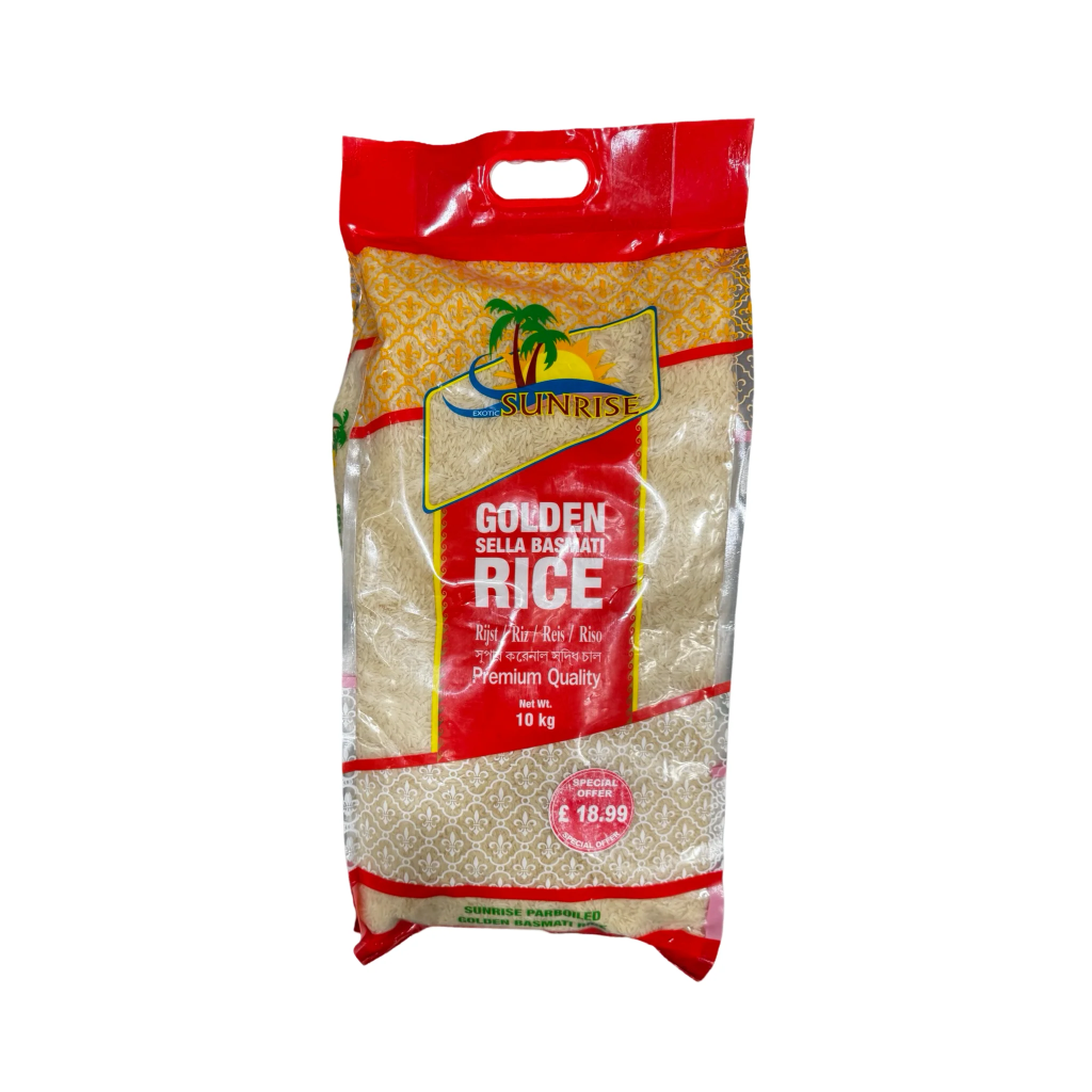 Sunrise Golden Sella Basmati Rice 10kg