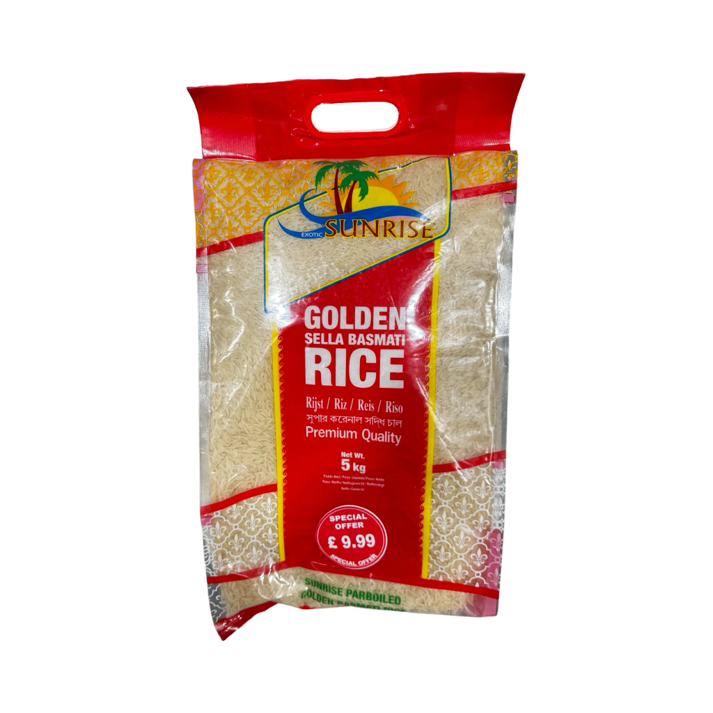 [RINOU-018] Sunrise Golden Selle Basmati Rice 5kg
