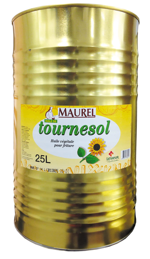 Huile de tournesol Maurel 25L
