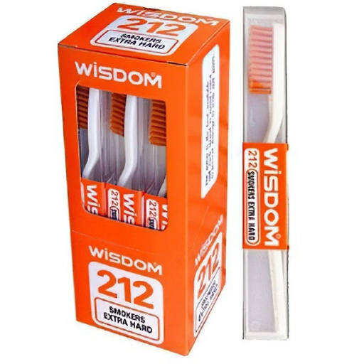 Wisdom Orange toothbrush